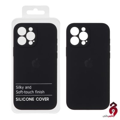 قاب سیلیکونی پاک کنی اورجینال Master Quality آیفون iPhone 13 Pro Max مشکی