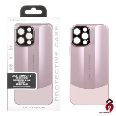 قاب اورجینال Sports Design محافظ لنز شیشه ای آیفون iPhone 13 Pro صورتی