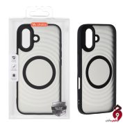 قاب Wave مات لنز کربن Magsafe آیفون iPhone 16 مشکی