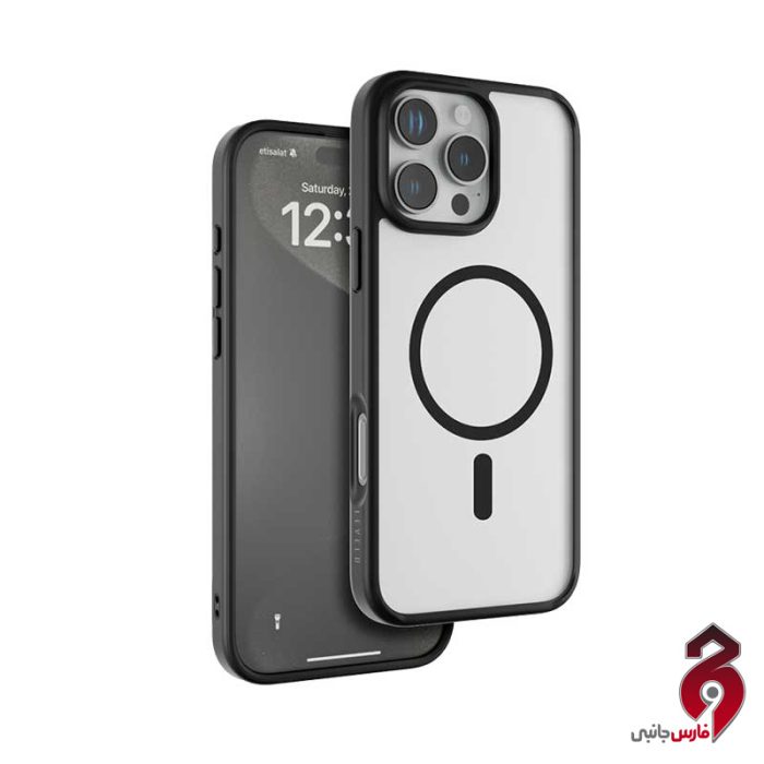 قاب Magsafe شفاف لولو Levelo آیفون iPhone 16 Pro Max